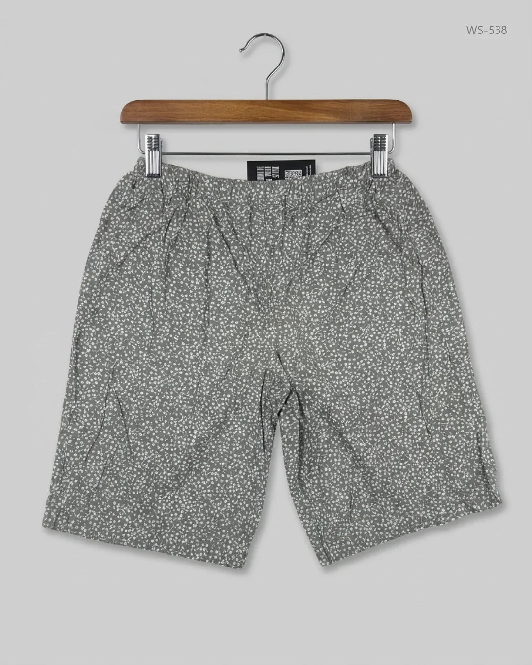 UK Imported secondhand Womens Shorts - CUT LABEL brand, Olive Cotton, Premium condition, for Women - Online Thrift Store Islamabad Pakistan