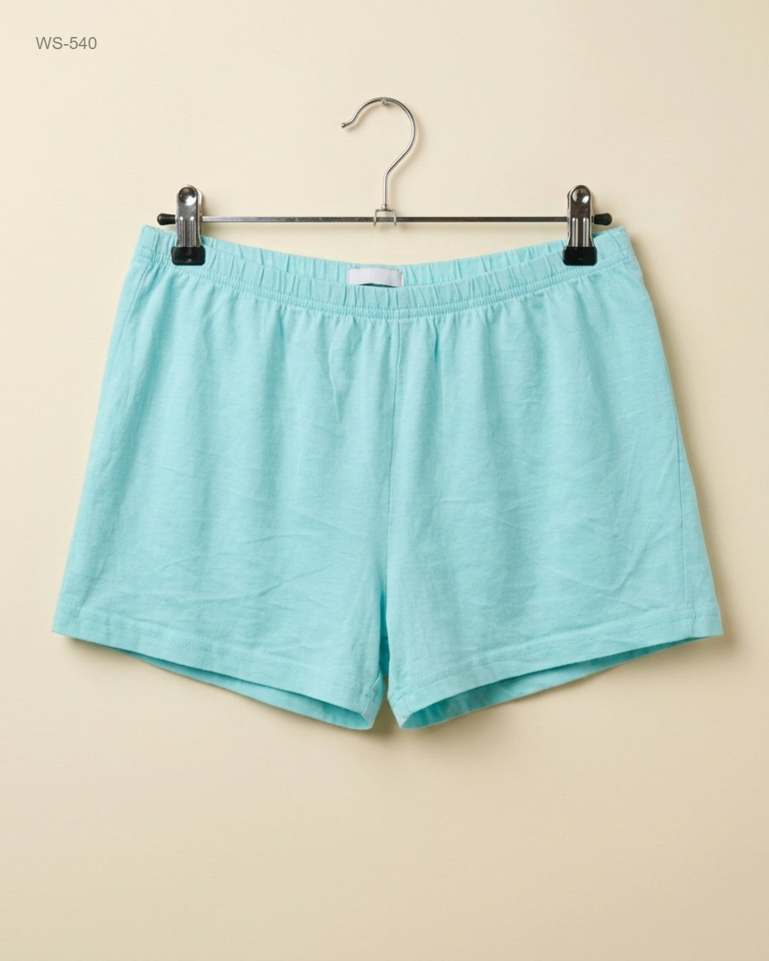 UK Imported secondhand Womens Shorts - F&F brand, Mint Green Cotton, Premium condition, for Womens - Online Thrift Store Karachi Pakistan