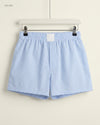 Secondhand Branded Womens Shorts by Shein, SkyBlue Cotton fabric, Premium condition, for Womens - Online Thrift Shop Lahore Pakistan