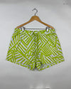 Womens Shorts | Pep & Co | Preloved Branded | Green Polyester | Premium | OTS Thrift Store Islamabad Pakistan