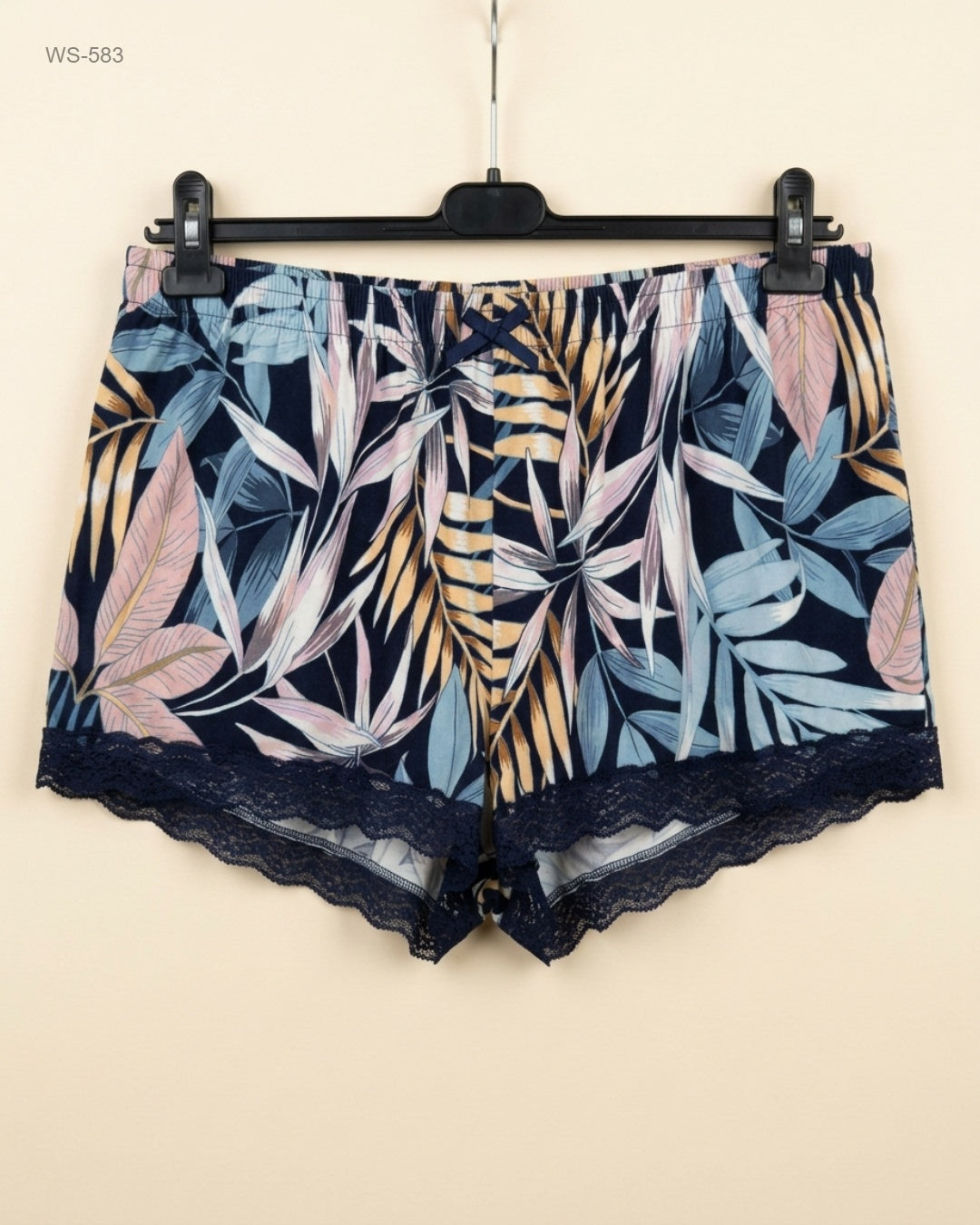 UK Imported secondhand Womens Shorts - LOVE TO LOUNGE brand, Multi Polyester, Premium condition, for Womens - Online Thrift Store Peshawar Pakistan