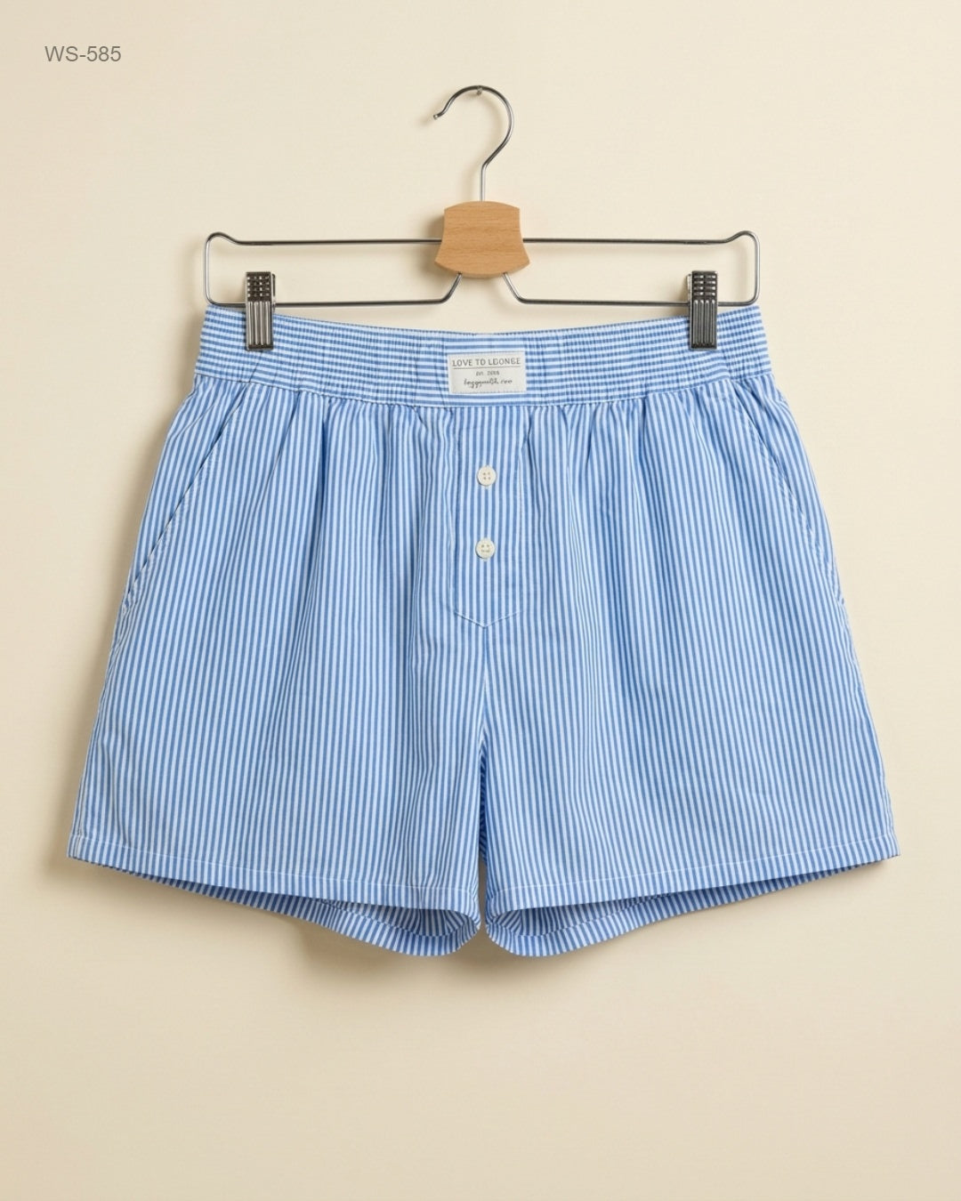 UK Imported secondhand Womens Shorts - Primark brand, Blue Cotton, Premium condition, for Womens - Online Thrift Store Lahore Pakistan