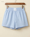 Shop Premium Womens Shorts by Shein | Preloved Branded Clothes | SkyBlue Cotton | Womens | OTS Thrift Store Lahore Pakistan