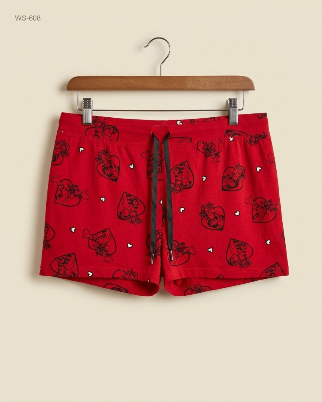 Shop Premium Womens Shorts by DUNNES | Preloved Branded Clothes | Red Cotton | Womens | OTS Thrift Store Islamabad Pakistan