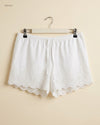 UK Imported secondhand Womens Shorts - TU brand, White Cotton, Premium condition, for Womens - Online Thrift Store Peshawar Pakistan