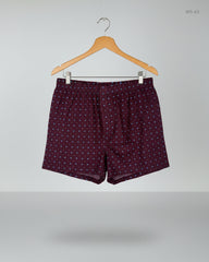 Premium Condition Womens Shorts | Preloved NUTMEG | Maroon Cotton | Thrift Shop for Women Islamabad Pakistan | OTS