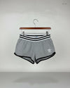 Womens Shorts | ADIDAS | Preloved Branded | Grey Cotton | Premium | OTS Thrift Store Peshawar Pakistan
