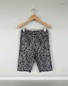 Secondhand Branded Womens Shorts by Cut Label, BLACK AND SILVER Polyester fabric, Premium condition, for Women - Online Thrift Shop Peshawar Pakistan
