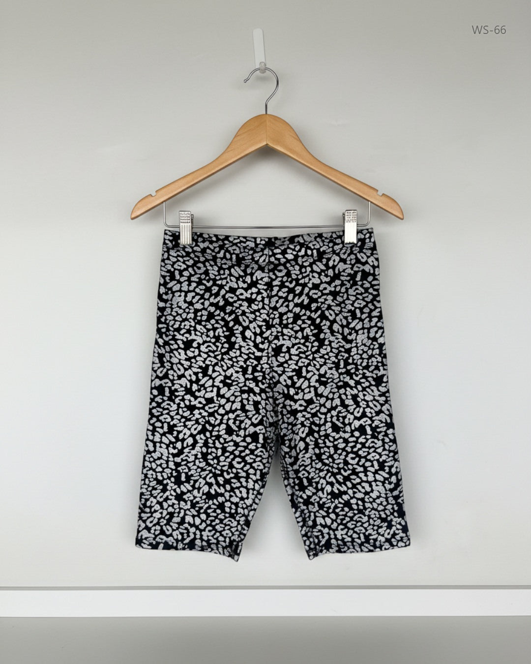 Secondhand Branded Womens Shorts by Cut Label, BLACK AND SILVER Polyester fabric, Premium condition, for Women - Online Thrift Shop Peshawar Pakistan