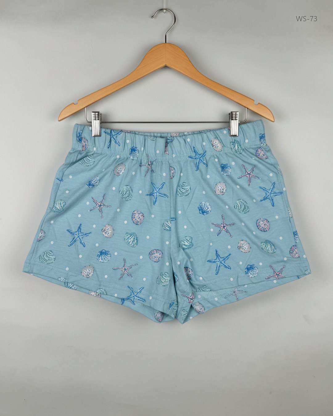 Premium Condition Womens Shorts | Preloved F&F | SkyBlue Cotton | Thrift Shop for Women Lahore Pakistan | OTS
