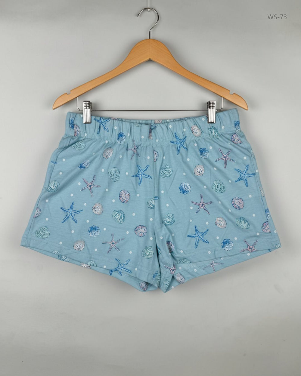 Premium Condition Womens Shorts | Preloved F&F | SkyBlue Cotton | Thrift Shop for Women Lahore Pakistan | OTS