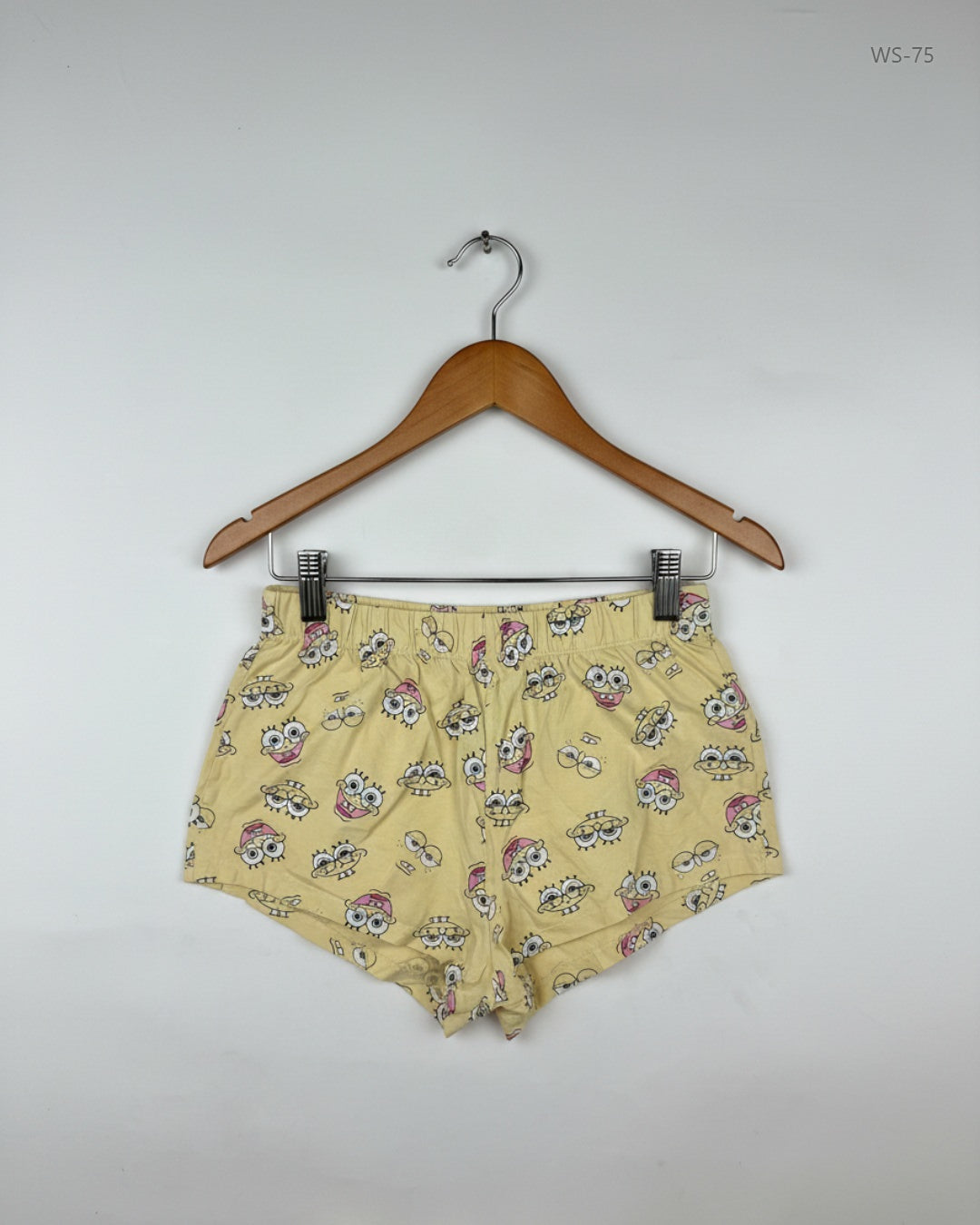 Shop Premium Womens Shorts by Primark | Preloved Branded Clothes | LightYellow Cotton | Women | OTS Thrift Store Peshawar Pakistan