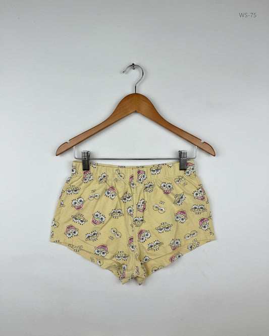 Shop Premium Womens Shorts by Primark | Preloved Branded Clothes | LightYellow Cotton | Women | OTS Thrift Store Peshawar Pakistan