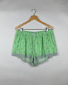 UK Imported secondhand Womens Shorts - Primark brand, Green Polyester, Premium condition, for Women - Online Thrift Store Peshawar Pakistan
