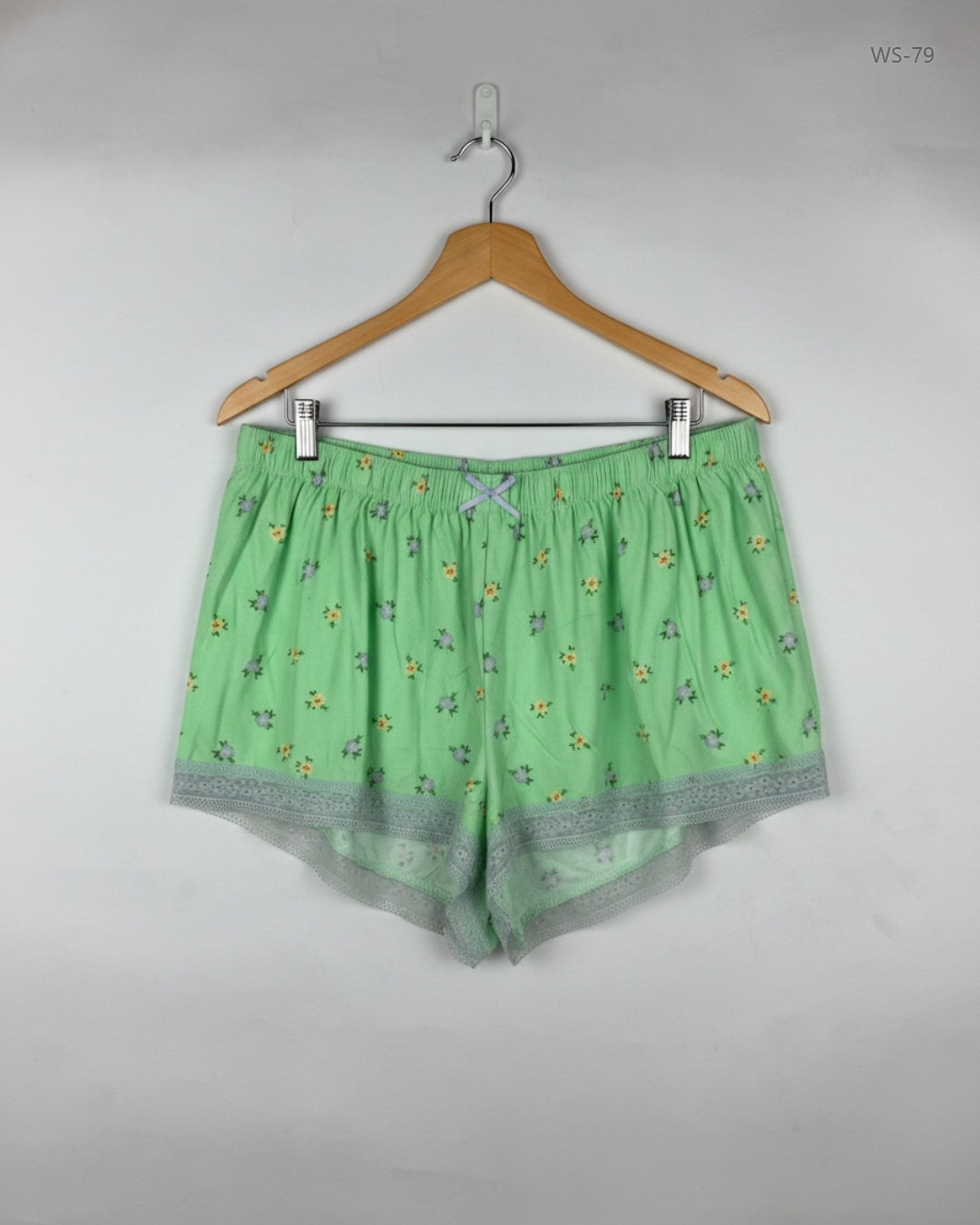UK Imported secondhand Womens Shorts - Primark brand, Green Polyester, Premium condition, for Women - Online Thrift Store Peshawar Pakistan