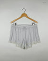 Preloved Premium Womens Shorts by cynthia rowley, OffWhite Polyester for Women - OTS Thrift Shop Islamabad Pakistan