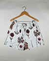 Secondhand Branded Womens Shorts by Cut Label, White Polyester fabric, Premium condition, for Women - Online Thrift Shop Peshawar Pakistan