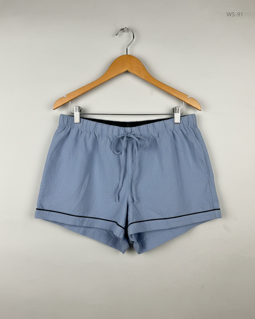 Preloved Premium Womens Shorts by GAP, SkyBlue Cotton for Women - OTS Thrift Shop Islamabad Pakistan