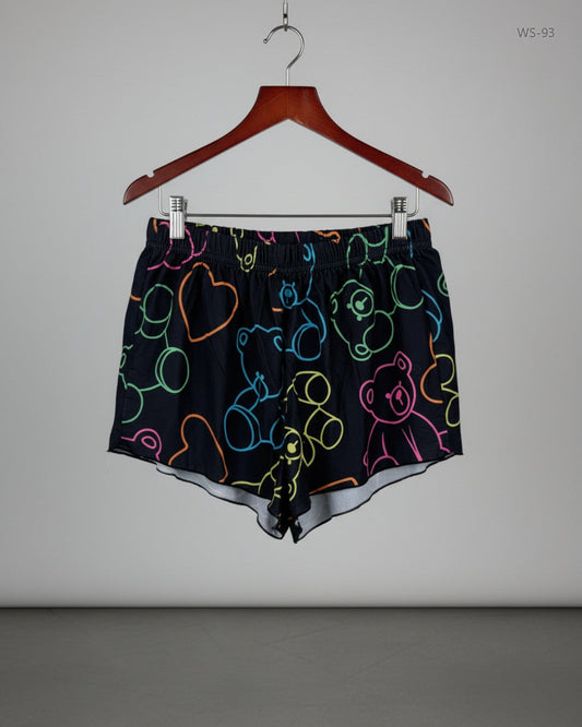 Secondhand Branded Womens Shorts by Cut Label, Multi Polyester fabric, Premium condition, for Women - Online Thrift Shop Karachi Pakistan