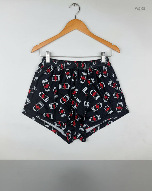 UK Imported secondhand Womens Shorts - Cut Label brand, Black Polyester, Premium condition, for Women - Online Thrift Store Islamabad Pakistan