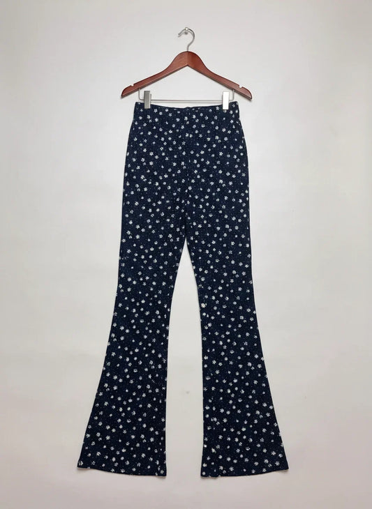 Womens Summer Trousers | Primark | Preloved Branded | Navy Blue Viscose | Premium | OTS Thrift Store Karachi Pakistan
