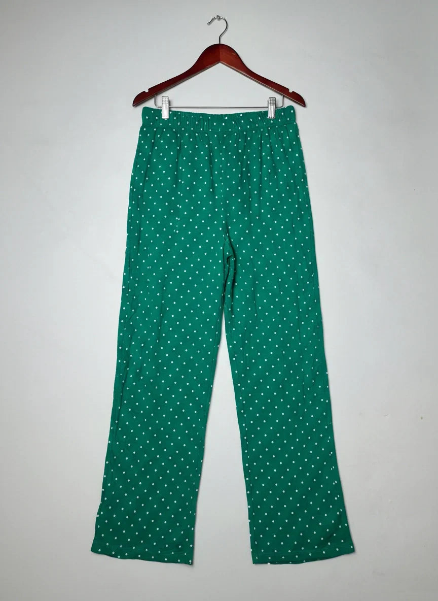 Premium Condition Womens Summer Trousers | Preloved F&F | Green Polyester | Thrift Shop for Womens Islamabad Pakistan | OTS