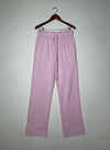 Secondhand Branded Womens Summer Trousers by LOVE TO LOUNGE, PINK Cotton fabric, Premium condition, for Womens - Online Thrift Shop Islamabad Pakistan