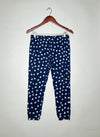 UK Imported secondhand Womens Summer Trousers - Matalan brand, DARK BLUE Cotton, Premium condition, for Womens - Online Thrift Store Lahore Pakistan