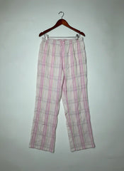 UK Imported secondhand Womens Summer Trousers - Marks & Spencer brand, Multi Cotton, Premium condition, for Womens - Online Thrift Store Karachi Pakistan