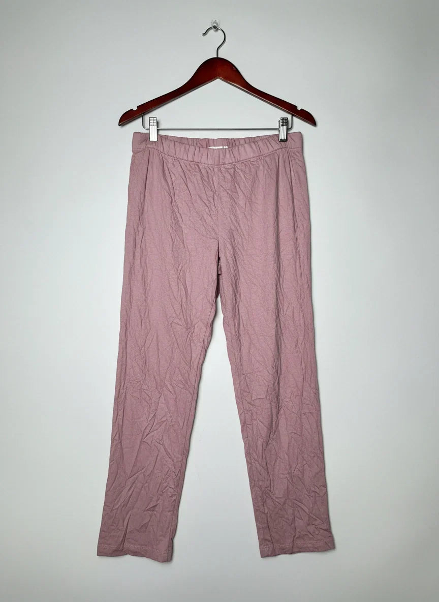 Premium Condition Womens Summer Trousers | Preloved Marks & Spencer | Teapink Polyester | Thrift Shop for Womens Islamabad Pakistan | OTS