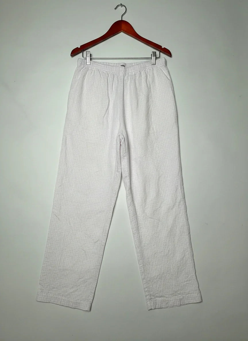 Shop Premium Womens Summer Trousers by George | Preloved Branded Clothes | LIGHT PINK Cotton | Womens | OTS Thrift Store Lahore Pakistan