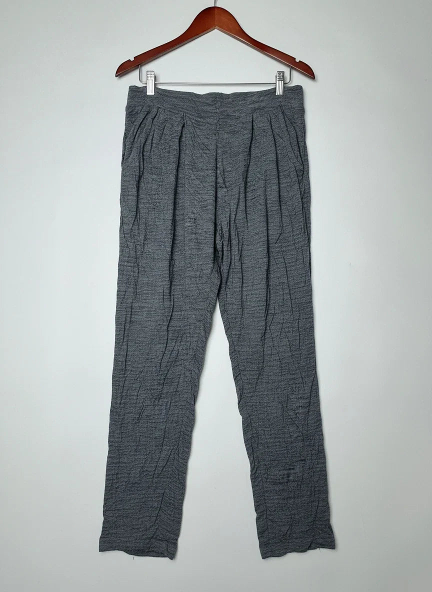 Preloved Premium Womens Summer Trousers by Papaya, Gray Polyester for Womens - OTS Thrift Shop Islamabad Pakistan