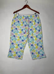 Womens Summer Trousers | LOVE TO DREAMS | Preloved Branded | MULTI Polyester | Premium | OTS Thrift Store Peshawar Pakistan