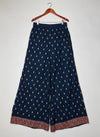 Womens Summer Trousers | SAPPHIRE | Preloved Branded | Navy Blue COTTON | Premium | OTS Thrift Store Karachi Pakistan