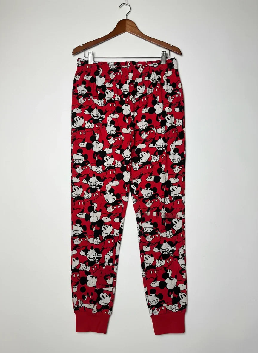 Womens Summer Trousers | George | Preloved Branded | RED MULTI Cotton | Premium | OTS Thrift Store Peshawar Pakistan