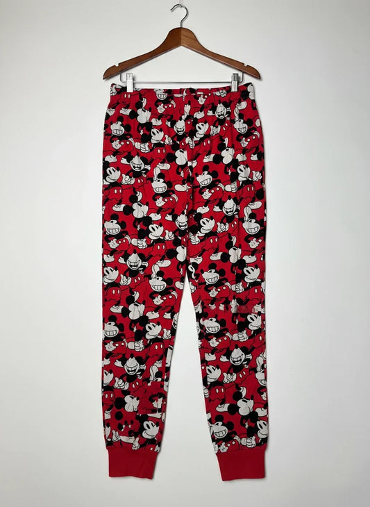 Womens Summer Trousers | George | Preloved Branded | RED MULTI Cotton | Premium | OTS Thrift Store Peshawar Pakistan