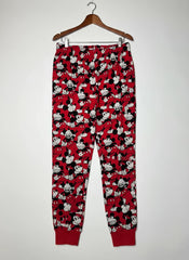 Womens Summer Trousers | George | Preloved Branded | RED MULTI Cotton | Premium | OTS Thrift Store Peshawar Pakistan