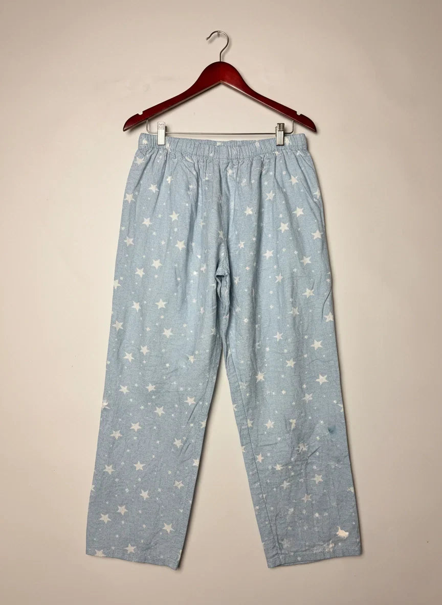 Premium Condition Womens Summer Trousers | Preloved George | SkyBlue Cotton | Thrift Shop for Womens Karachi Pakistan | OTS