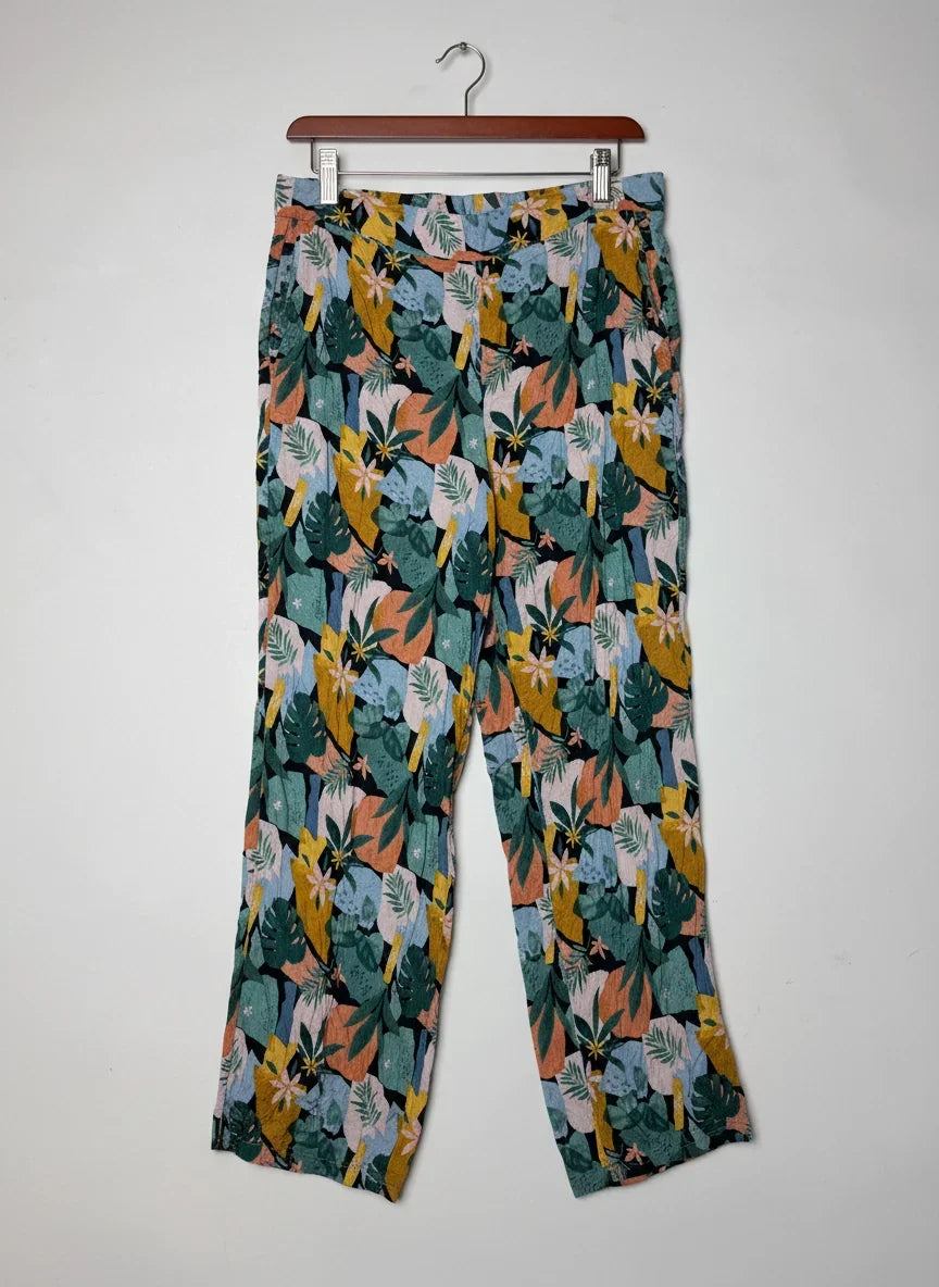 Womens Summer Trousers | TU | Preloved Branded | MULTI Polyester | Premium | OTS Thrift Store Karachi Pakistan