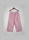 UK Imported secondhand Womens Summer Trousers - Cut Label brand, PINK Cotton, Premium condition, for Womens - Online Thrift Store Islamabad Pakistan