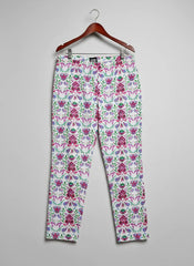 UK Imported secondhand Womens Summer Trousers - Primark brand, White Cotton, Premium condition, for Womens - Online Thrift Store Islamabad Pakistan