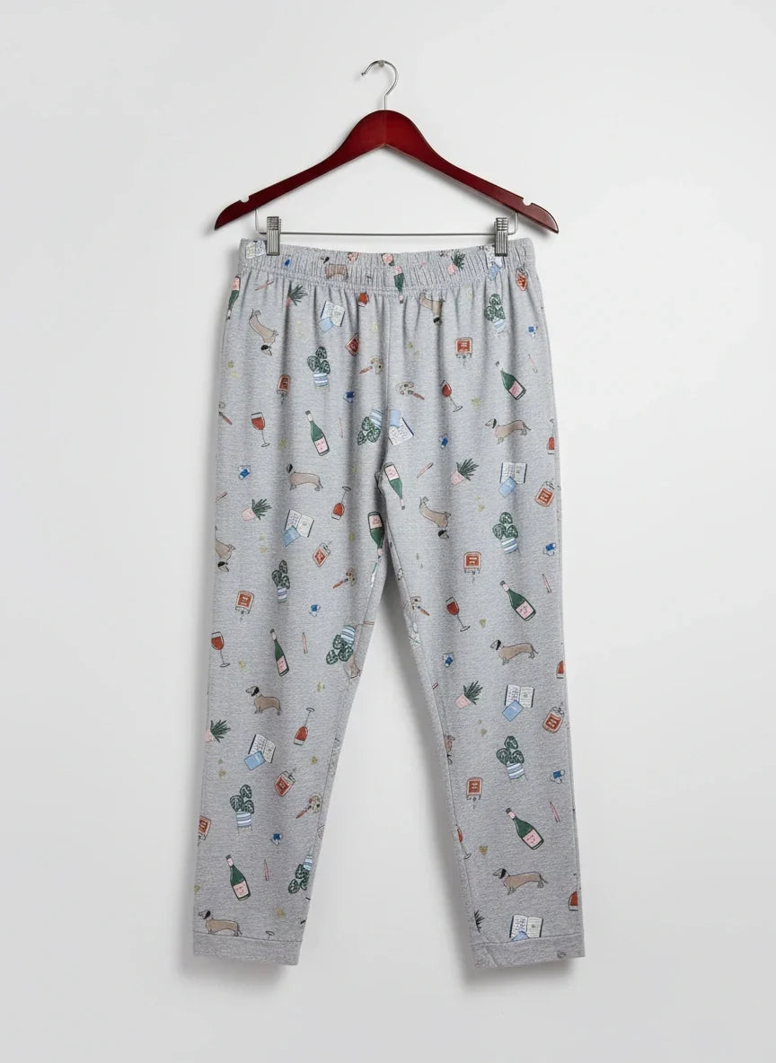 Premium Condition Womens Summer Trousers | Preloved George | GRAY Cotton | Thrift Shop for Womens Karachi Pakistan | OTS