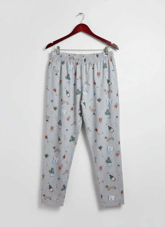 Premium Condition Womens Summer Trousers | Preloved George | GRAY Cotton | Thrift Shop for Womens Karachi Pakistan | OTS