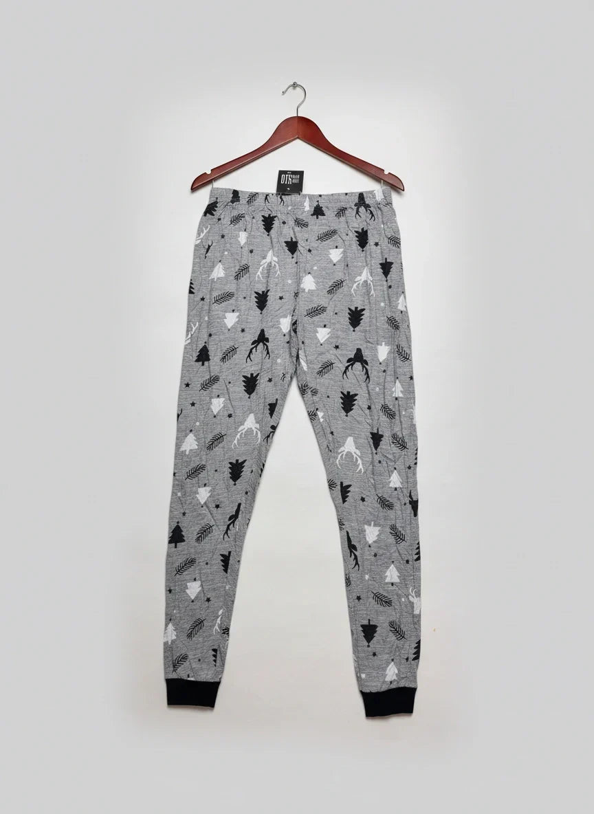 Womens Summer Trousers | Cut Label | Preloved Branded | GRAY Cotton | Premium | OTS Thrift Store Lahore Pakistan