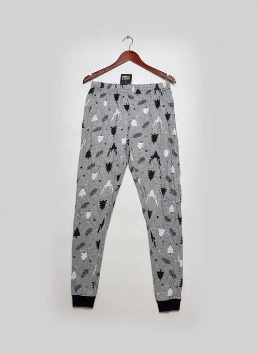 Womens Summer Trousers | Cut Label | Preloved Branded | GRAY Cotton | Premium | OTS Thrift Store Lahore Pakistan