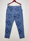 Secondhand Branded Womens Summer Trousers by Nutmeg, Blue Viscose fabric, Premium condition, for Womens - Online Thrift Shop Peshawar Pakistan