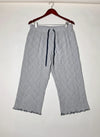 Secondhand Branded Womens Summer Trousers by Cut Label, Gray Polyester fabric, Premium condition, for Womens - Online Thrift Shop Karachi Pakistan