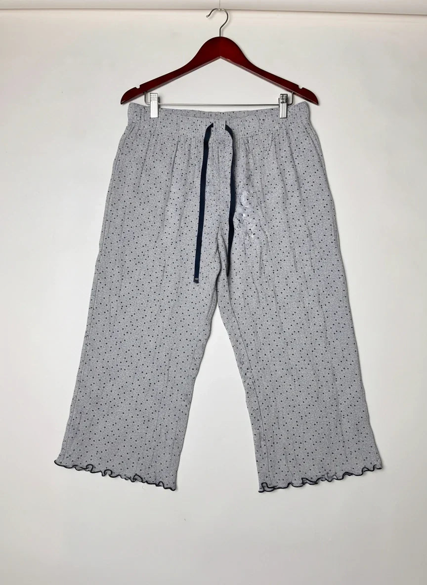 Secondhand Branded Womens Summer Trousers by Cut Label, Gray Polyester fabric, Premium condition, for Womens - Online Thrift Shop Karachi Pakistan