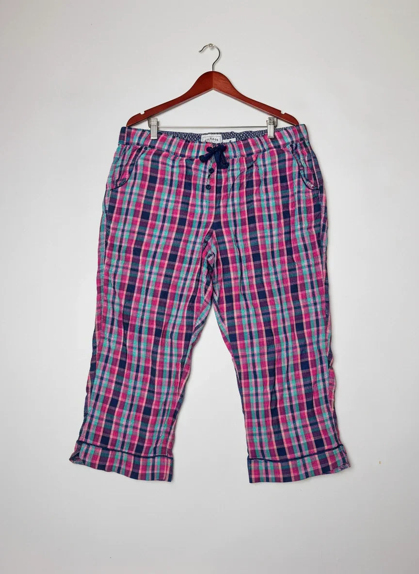 Premium Condition Womens Summer Trousers | Preloved FatFace | Multi Cotton | Thrift Shop for Womens Karachi Pakistan | OTS