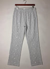Secondhand Branded Womens Summer Trousers by Disney, OffWhite Cotton fabric, Premium condition, for Womens - Online Thrift Shop Islamabad Pakistan